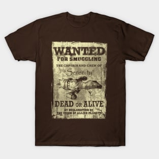 Wanted: The Serenity T-Shirt